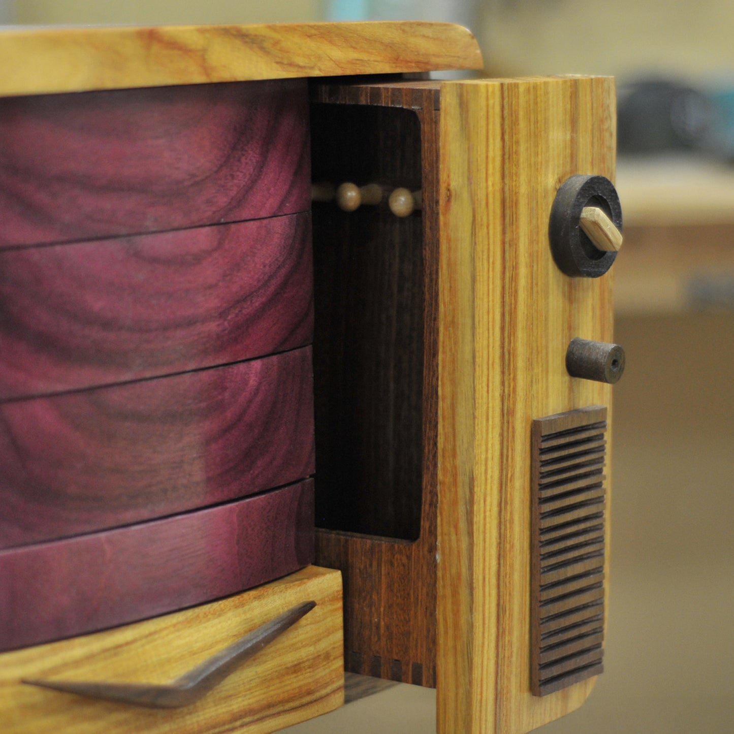 Retro TV Jewelry Box