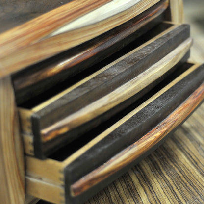 Canary Wood Jewelry Box