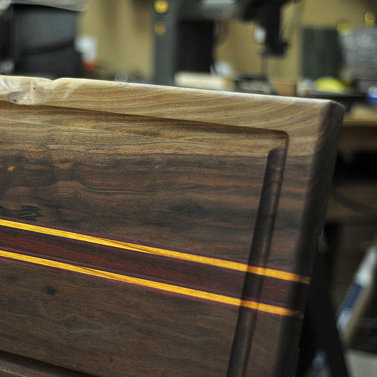 Large Live Edge Cutting Board